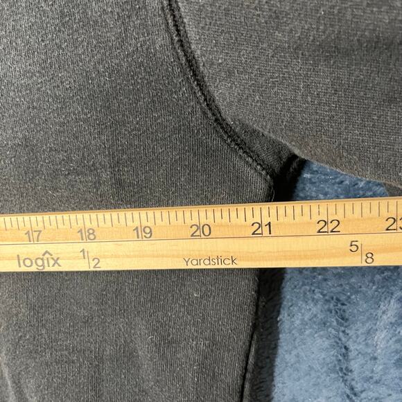 PINK Black Long Sleeved‎ Pullover Hoodie With Front Pocket Women’s Size Small - Picture 5 of 7